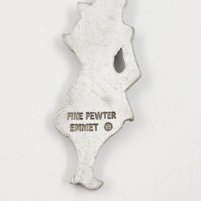 PEWTER LEPRECHAUN KEYCHAIN