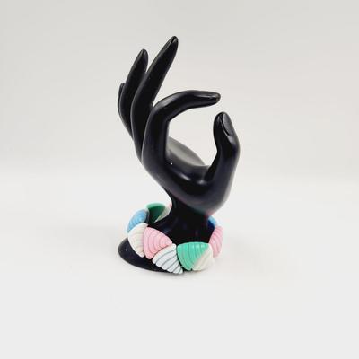 VINTAGE MULTI COLORED STRETCHY BRACELET
