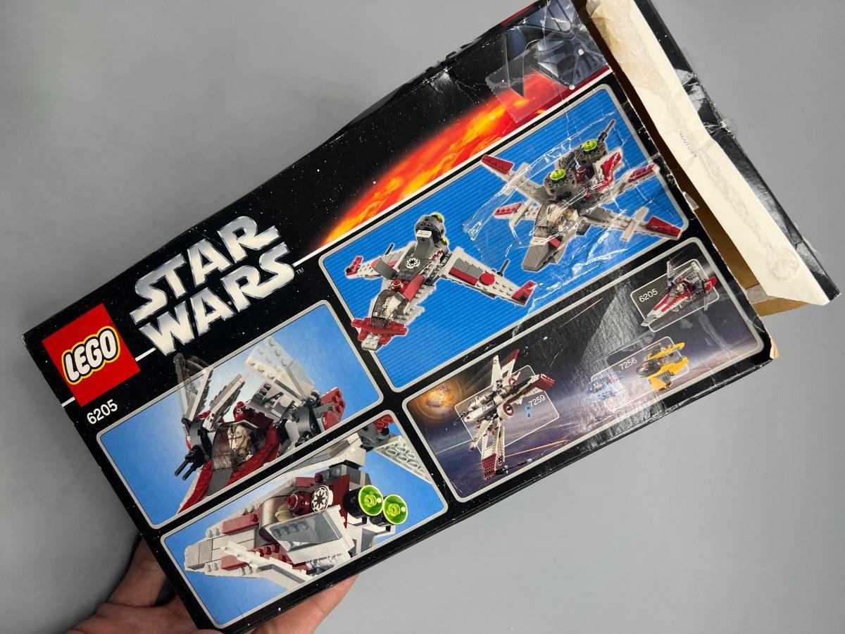 Collectible LEGO Star Wars VWing Fighter Ship 6205 with Box
