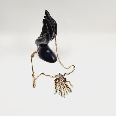CUTE ANTIQUE WASHED NECKLACE