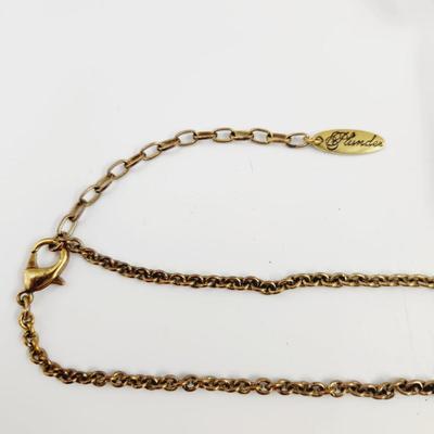 CUTE ANTIQUE WASHED NECKLACE
