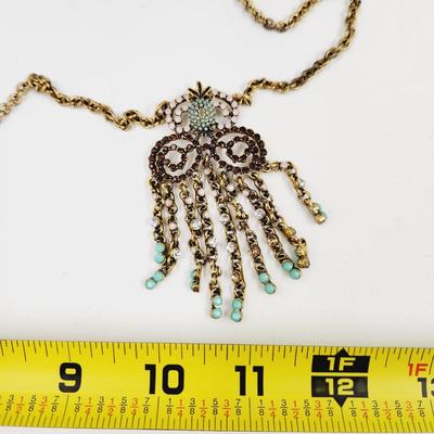 CUTE ANTIQUE WASHED NECKLACE