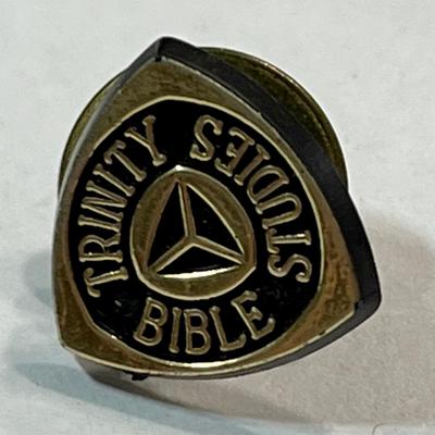 11 Assorted Religious Themed Buttons, Pins and More