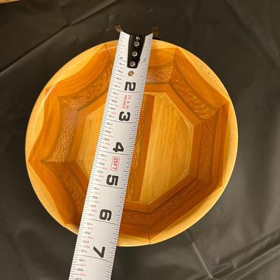 Ken Broadland Spalted Maple Cowichan Valley B.C. Bowl and Hancrafted New Zealand Sovereign Woodware Bowl