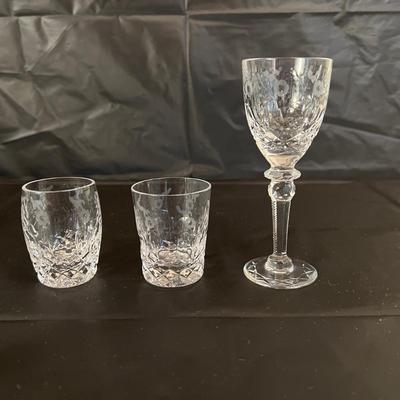 Lot of 16 Rogaska Crystal Shot Glasses and Sherry Glasses