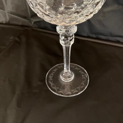 Lot of 4 Rogaska Crystal Wine Glasses