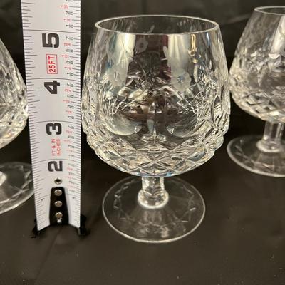 Lot of 8 Rogaska Crystal Scotch Whiskey Snifter Goblet Glasses