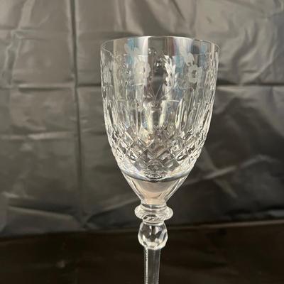 Lot of 10 Rogaska Crystal White Wine or Champagne Glasses
