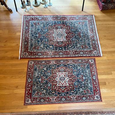 Lot of 2 Ralph Lauren Accent Area Rugs