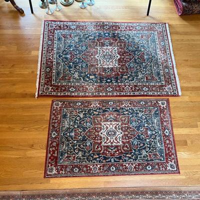 Lot of 2 Ralph Lauren Accent Area Rugs