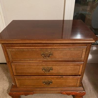 Solid wood Stanley nightstand