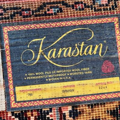 Karastan Ispahan 2â€™2â€ x 4â€™ Vintage Accent Rug