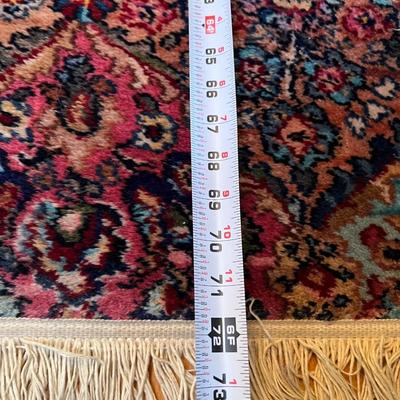 Lot of 2 Antique Art Nouveau 1930s Runner Accent Rugs
