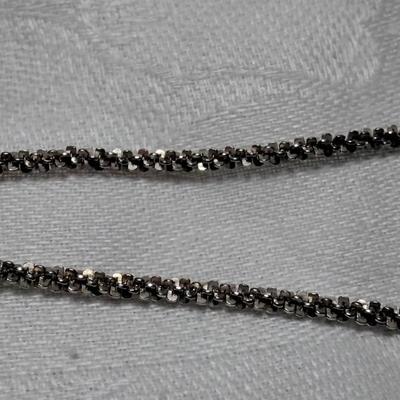 "Love Is Gentle, Love Is Kind" Engraved Italian 925 24" Necklace