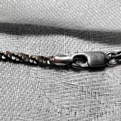 "Love Is Gentle, Love Is Kind" Engraved Italian 925 24" Necklace