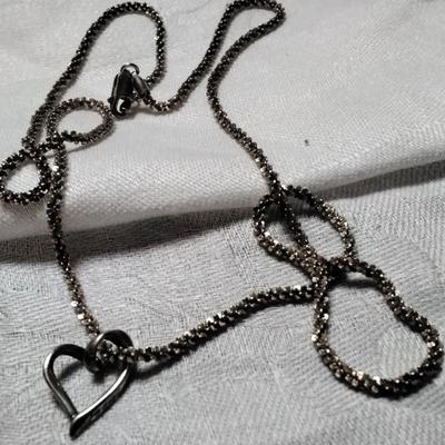"Love Is Gentle, Love Is Kind" Engraved Italian 925 24" Necklace