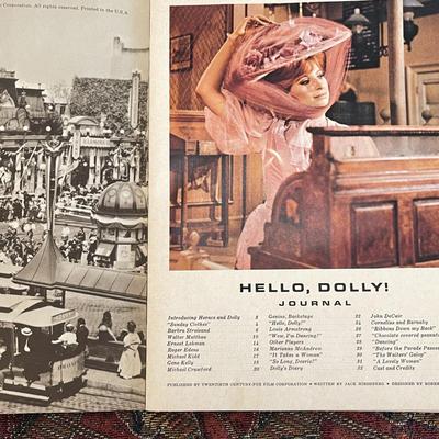 LOT 141  HELLO DOLLY BARBARA STREISAND MOVIE PICTORIAL 1969