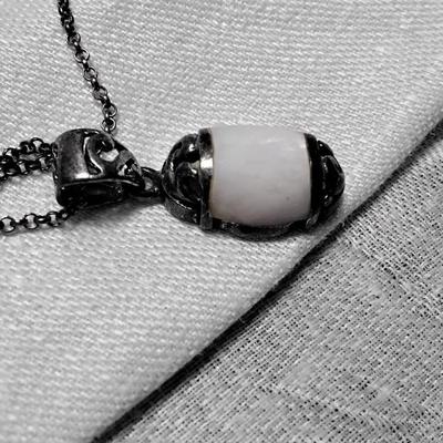 Gorgeous Vintage Mother Of Pearl 925 16" Necklace