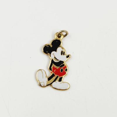 VINTAGE DISNEY MICKEY MOUSE METAL PENDANT