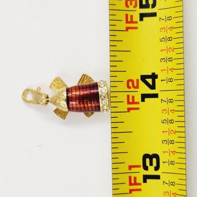 GOLD TONED WIND MILL CHARM