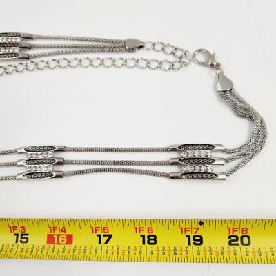 VINTAGE ADJUSTABLE WRAPPED CHAIN BELT