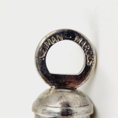 VINTAGE NEMAN MARCUS SILVER PLATED WHISTLE
