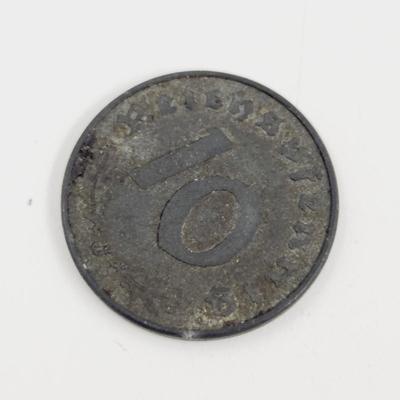 1941 GERMAN REICHSPFENNIG 10 PIECE