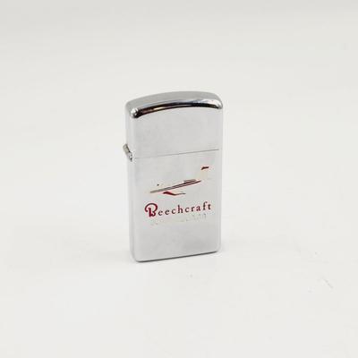 VINTAGE BEECHCRAFT AIRPLANE ADVERTISEMENT LIGHTER