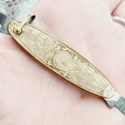 ANTIQUE RAILROAD STYLE (MISSING CHAIN) POCKET KNIFE