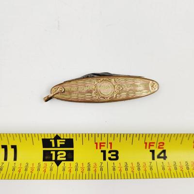 ANTIQUE RAILROAD STYLE (MISSING CHAIN) POCKET KNIFE