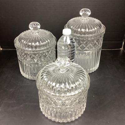 1427 Glass Canister Set