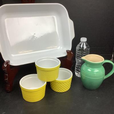 1428 Emile Henry Le Creuset Lot