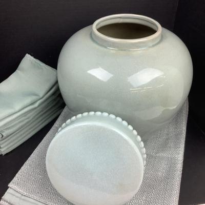 1431 Decorative Celadon Decor Lot