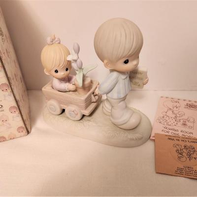 Lot #47  Precious Moments Figurine "Easter is on Its Way" - box