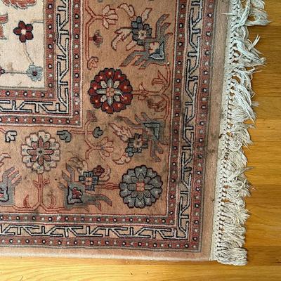 Large The Gem Collection Couristan Belgium Tan Area Rug