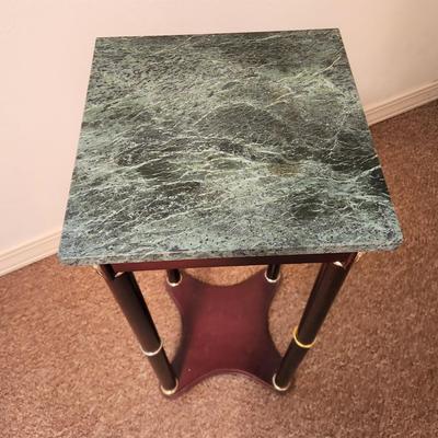 Lot #52 Contemporary "Marble Top" Small table