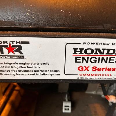 NorthStar Honda GX390 GX Series 8000 Triple Fuel Generator Engine
