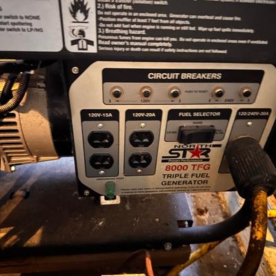 NorthStar Honda GX390 GX Series 8000 Triple Fuel Generator Engine