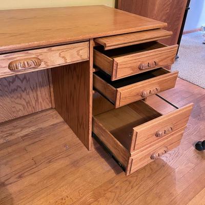 Solid Wood Office Desk (B1-SS)