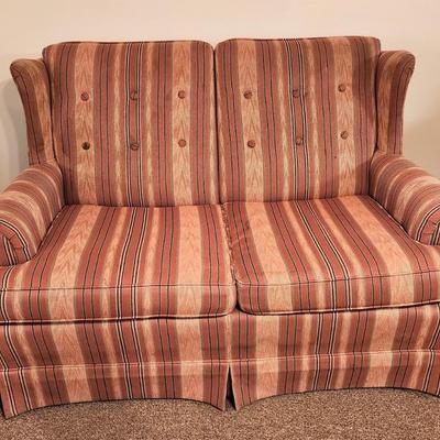 Lot #59  Vintage Upholstered Love Seat
