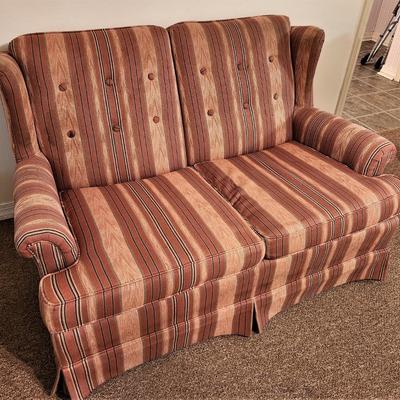 Lot #59  Vintage Upholstered Love Seat