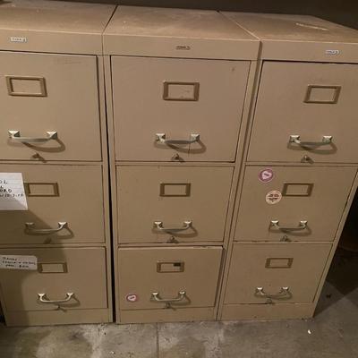 (5) File cabinets
