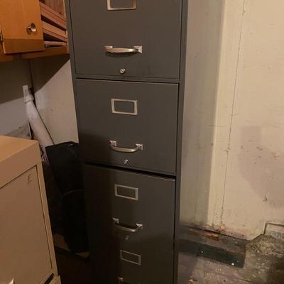 (5) File cabinets