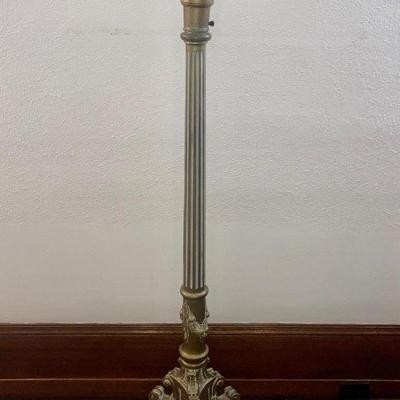 Giltwood Baroque Style Floor Lamp
