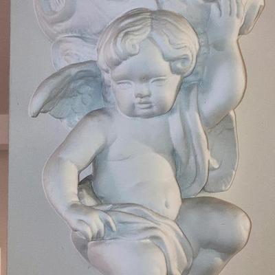 Plaster Cherub corbel