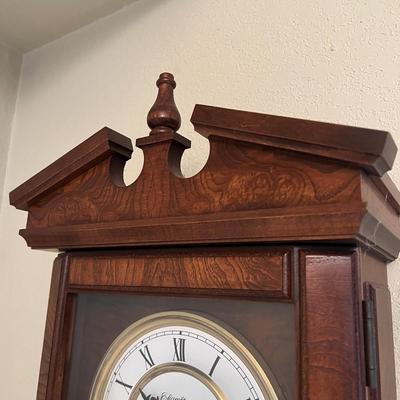 Antique Hamilton Lancaster County Cherry Wood Wall Clock