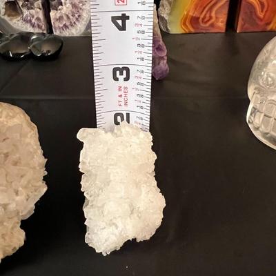 Lot of 11 Crystal Specimens incl. Amethyst Petrified Wood Quartz and More!