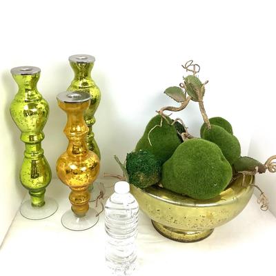 1515 Mercury Glass Decor Lot