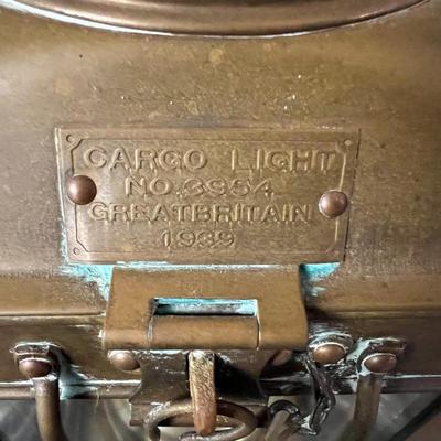 Great Britain 1939 WW2 Cargo Light Lantern No. 3954