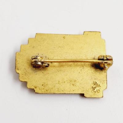VINTAGE GOLD FILLED HOLTON KANSAS MUSIC PIN